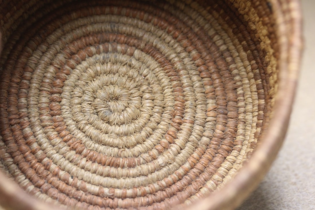 Antique Small Basket - 5