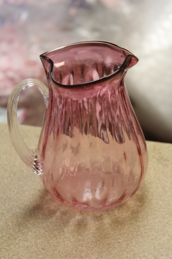 Cranberry Pitcher - 3