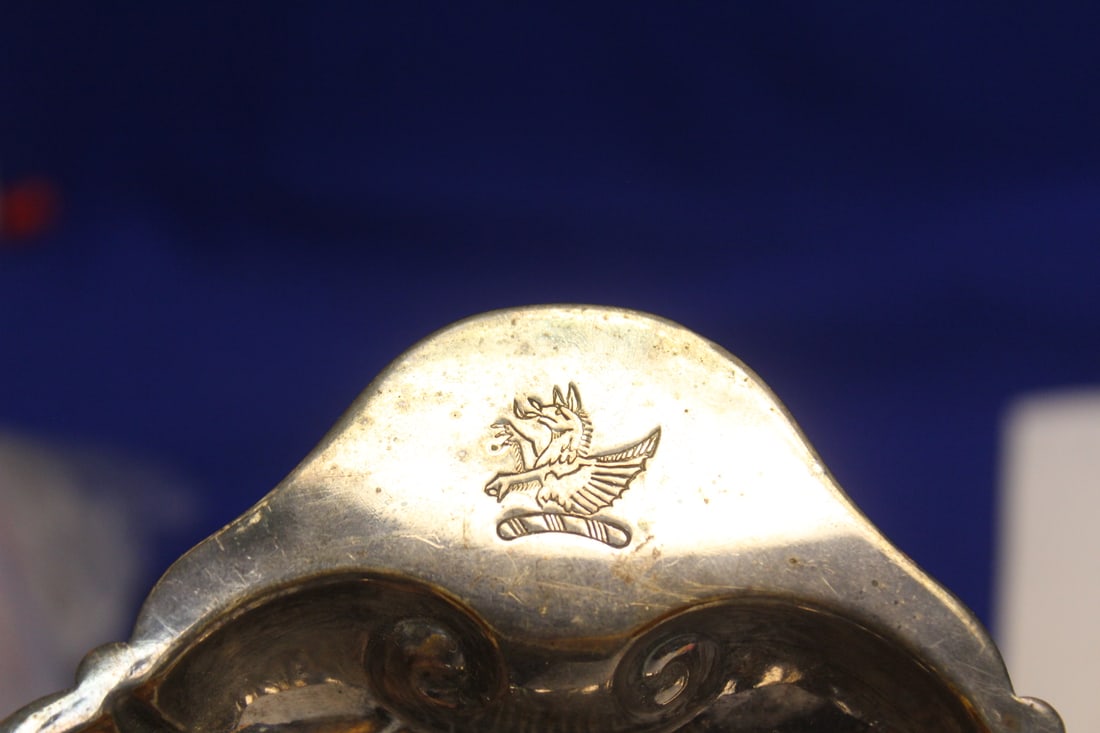 A Rare Silverplated Shell Dish - 2