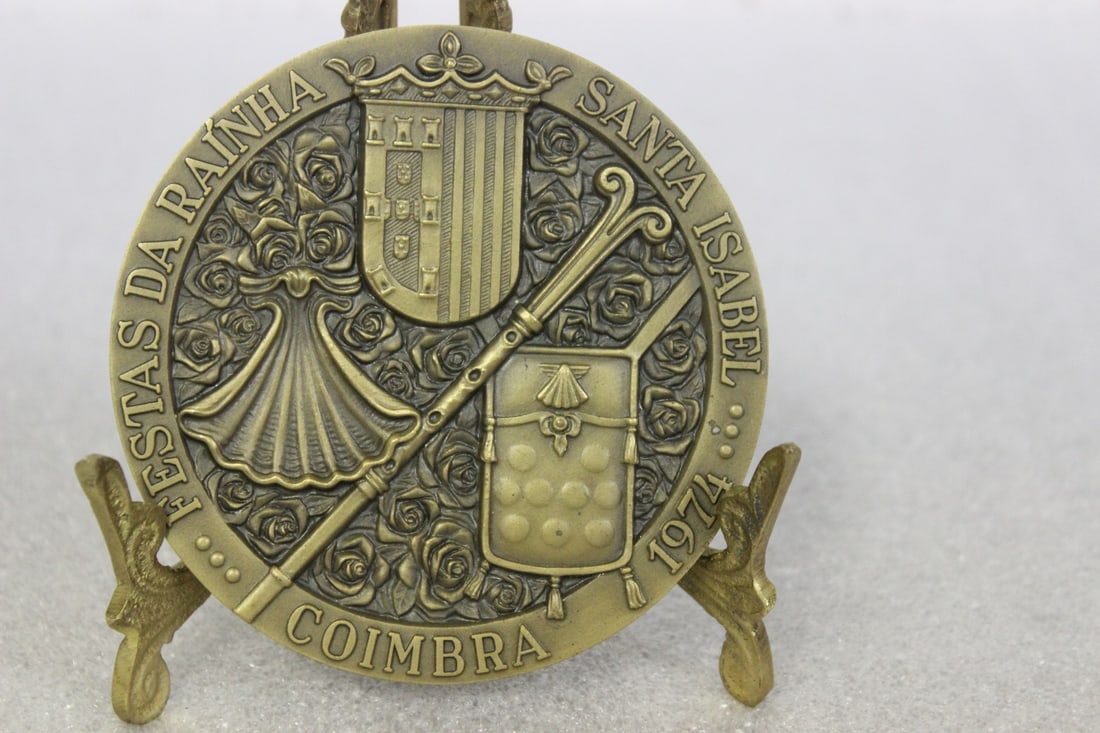 A Bronze Commemorative Coin or Medal: 3 1/2" in diameter - possibly limited edition