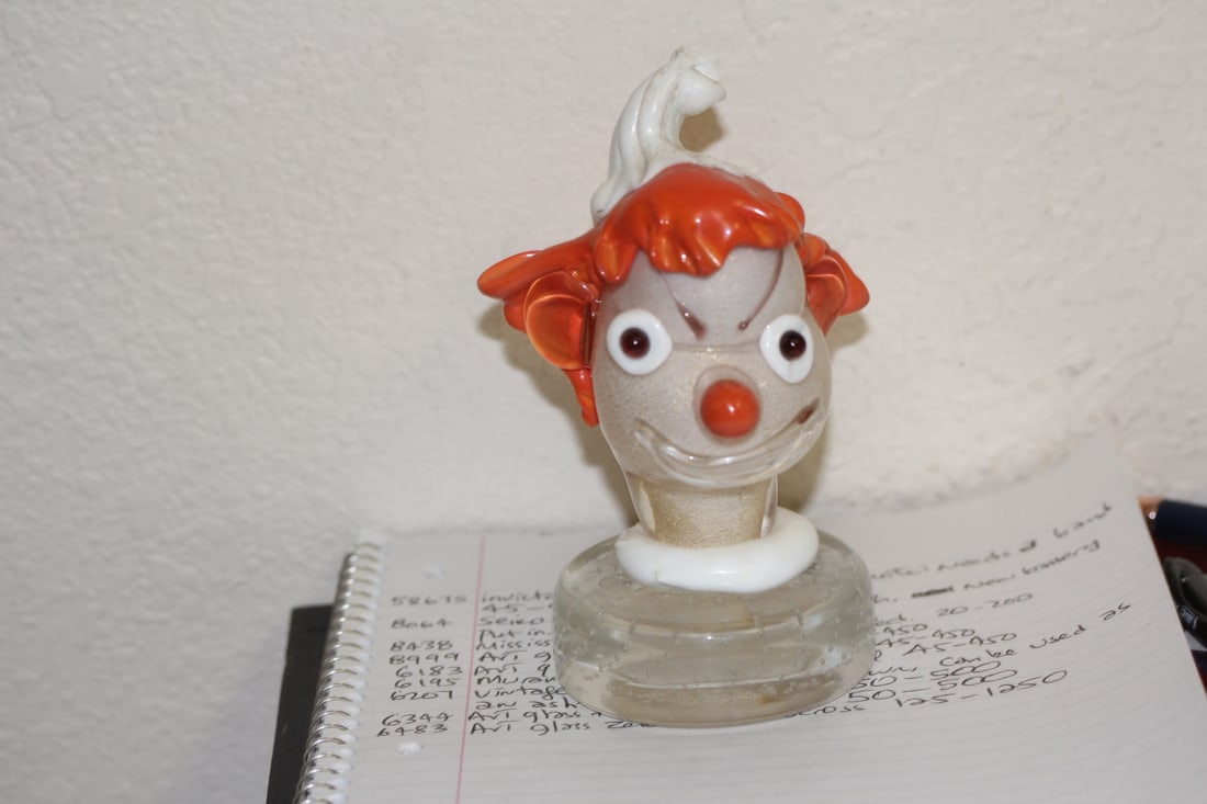 Vintage Clown Paperweight (1 of 6)