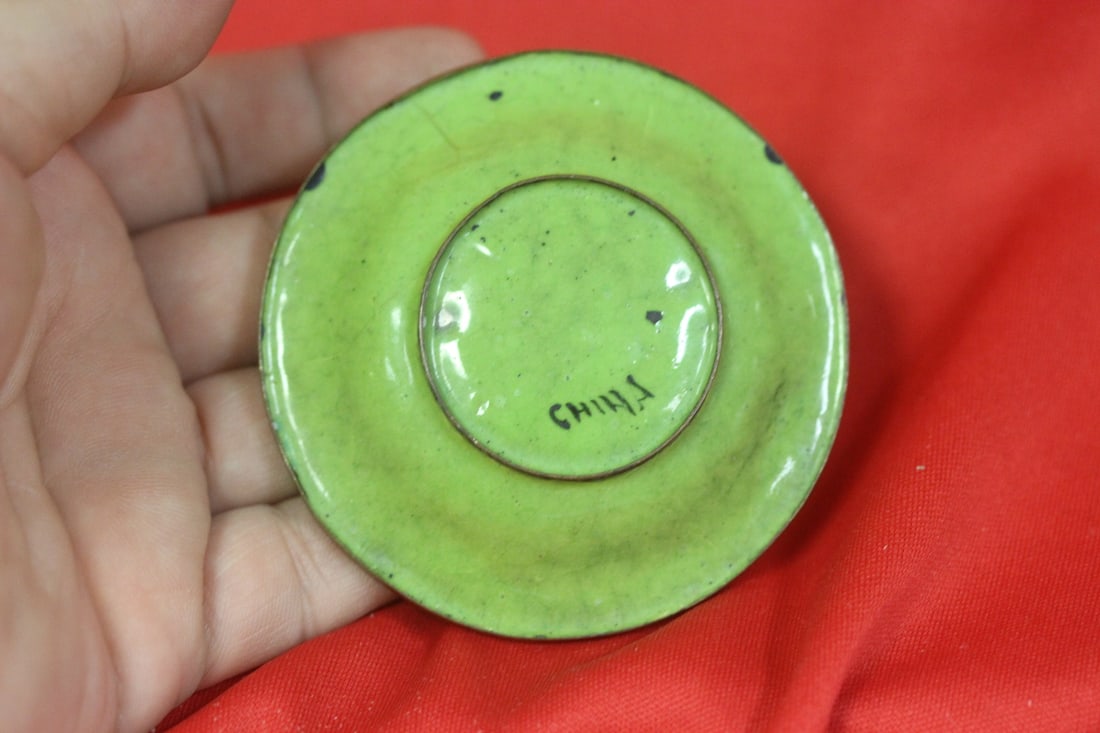 A Small Enamel Dish - 2