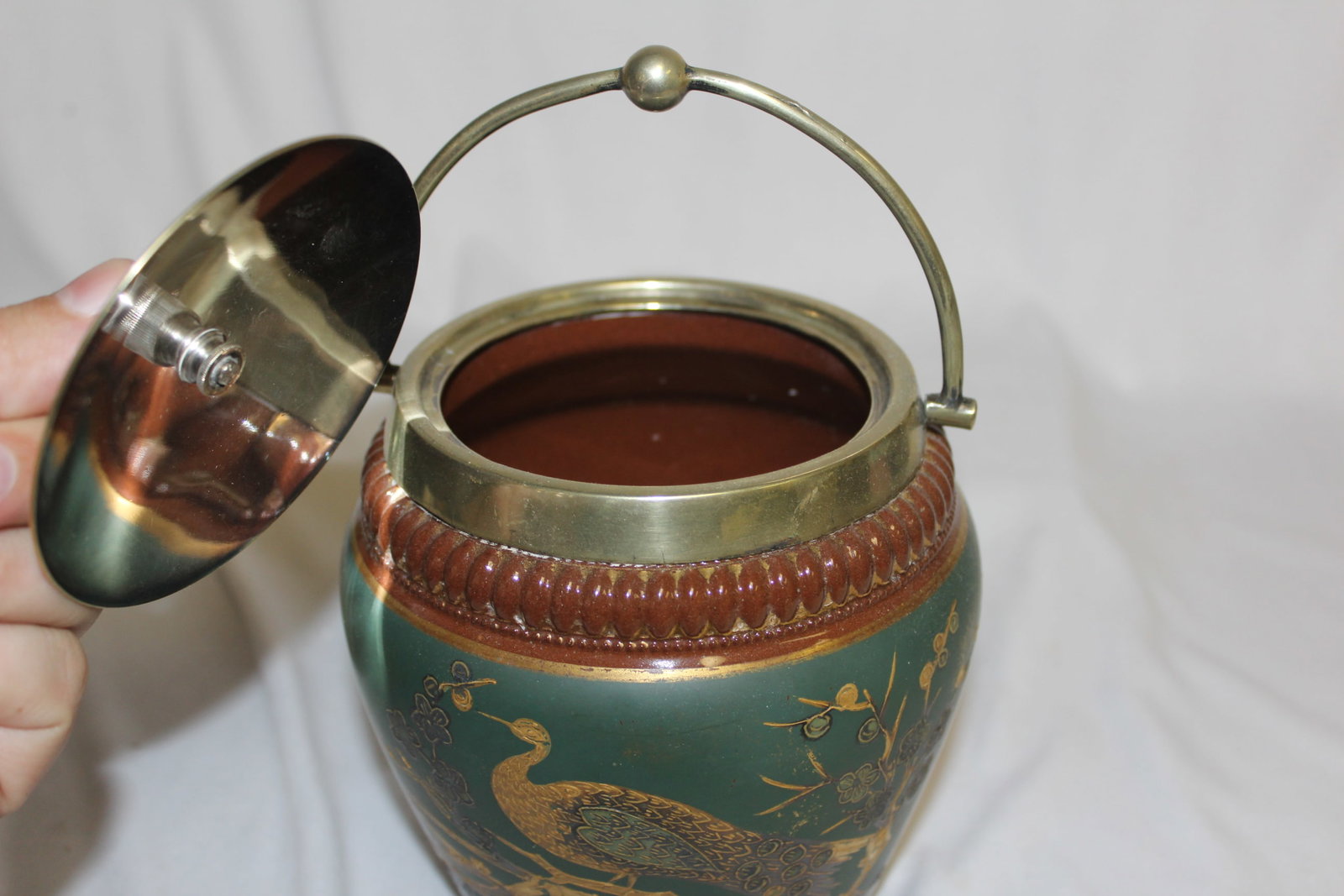 A Signed Ceramic Jar - 5