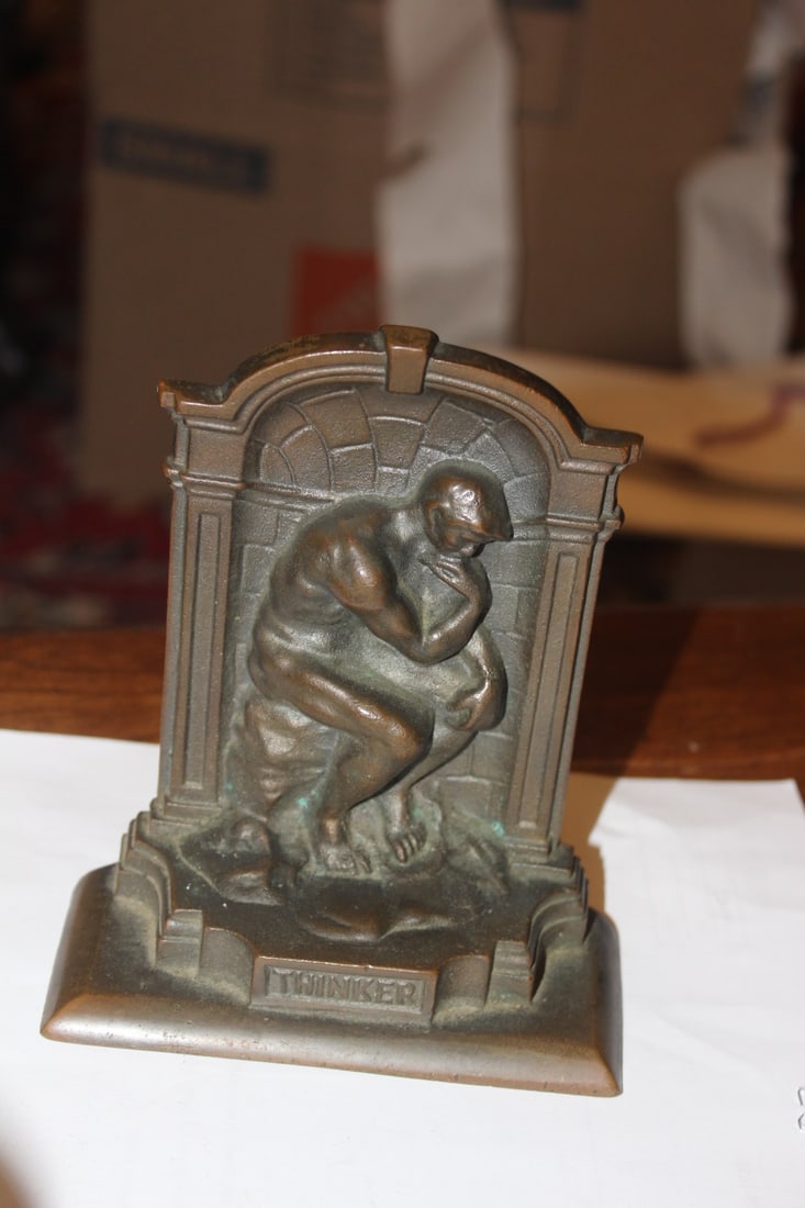 Cast Iron Door Stopper: 6 1/4" tall