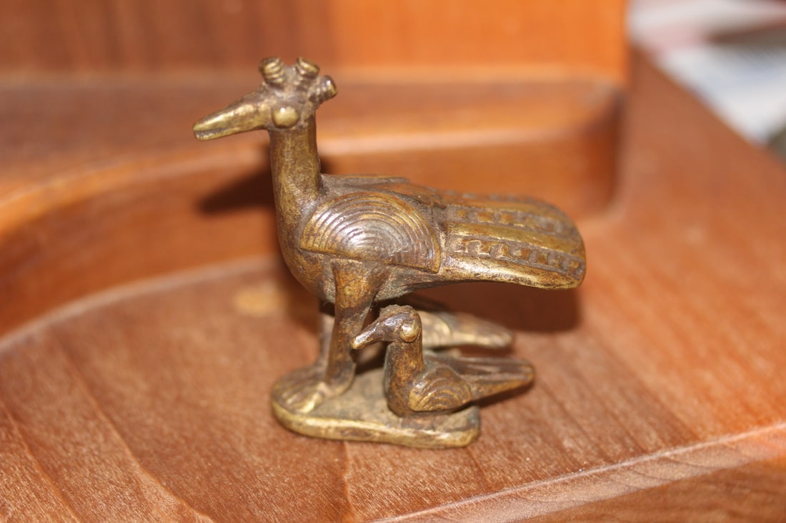 19th Century African Bronze Weight (1 of 8)
