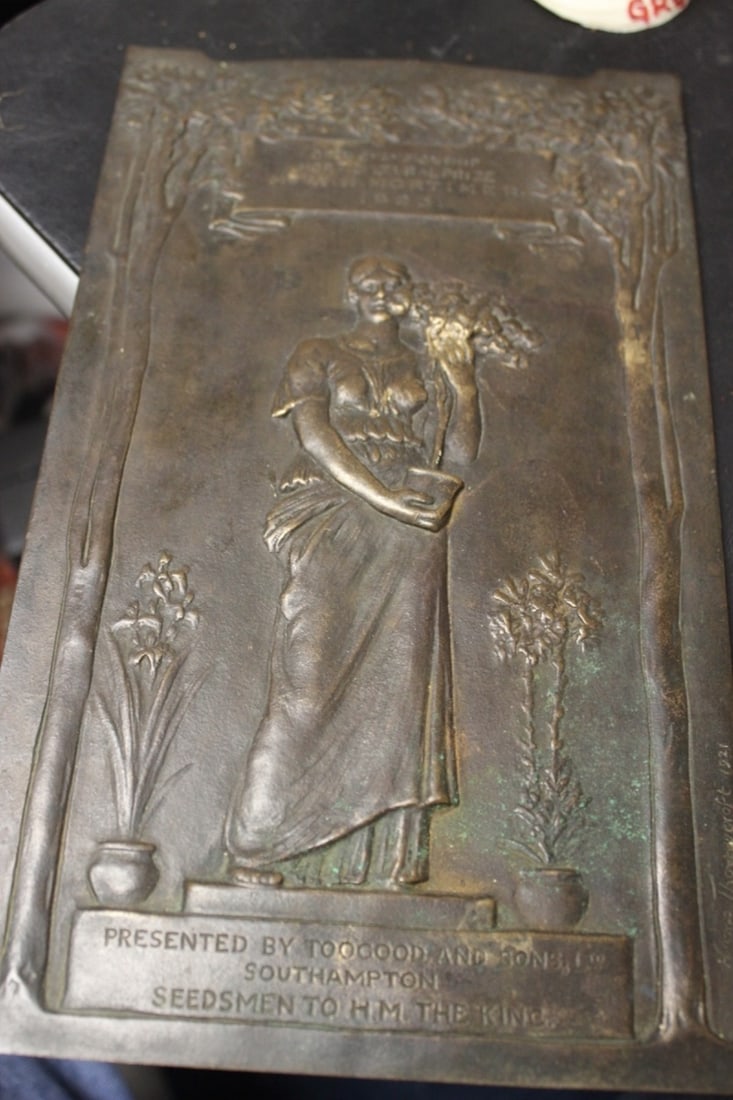 An English Bronze Plaque (1 of 12)