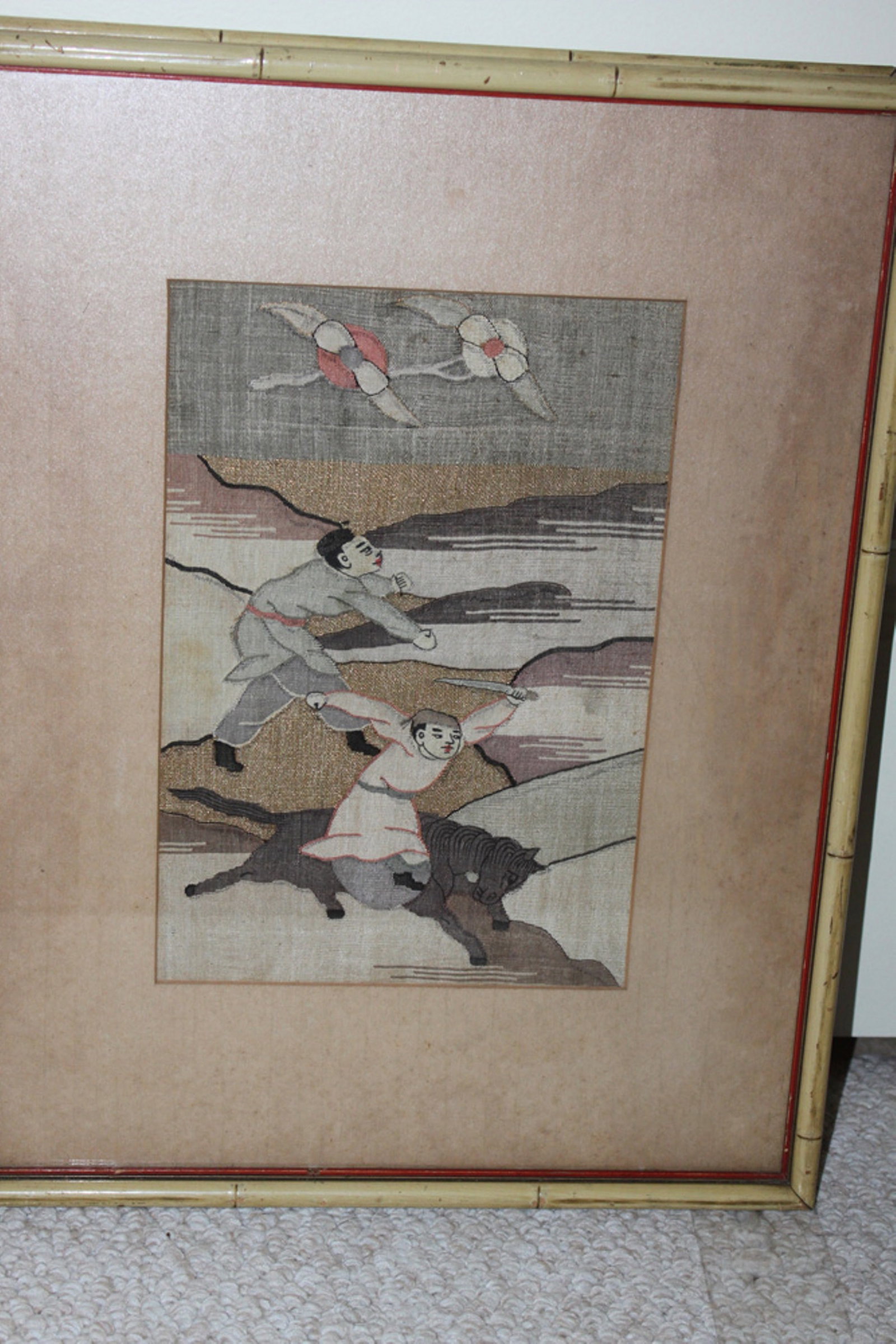 Antique Chinese 19th / 20th C Kesi Painting (1 of 6)