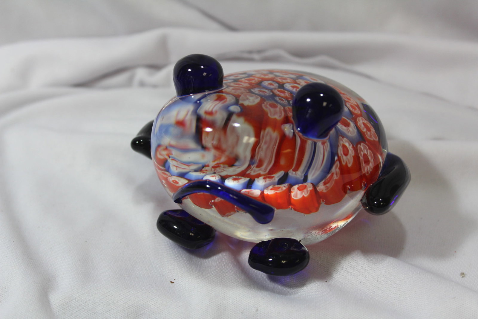 A Millifiori Artglass Frog (1 of 5)