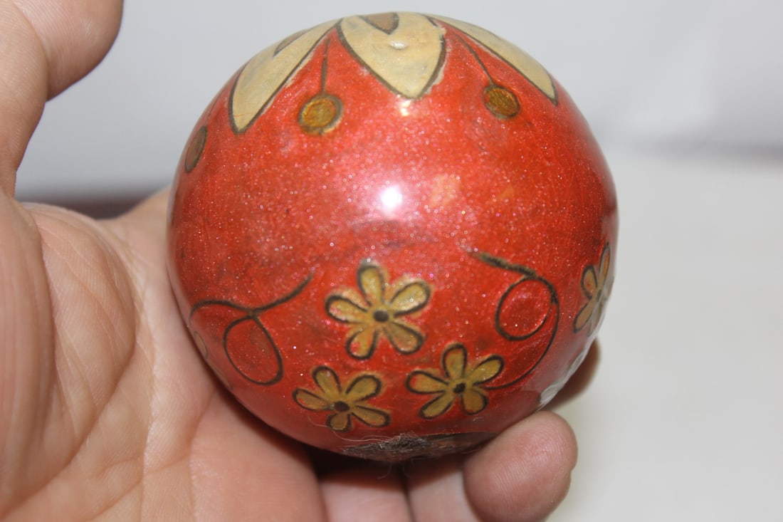 A Cloisonne Ball: 2 1/2" in diameter
