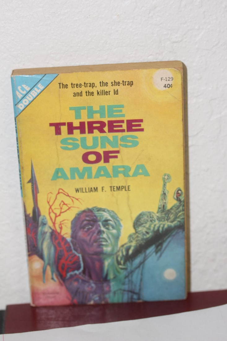 Paperback Novel: The three Suns of Amara: as shown