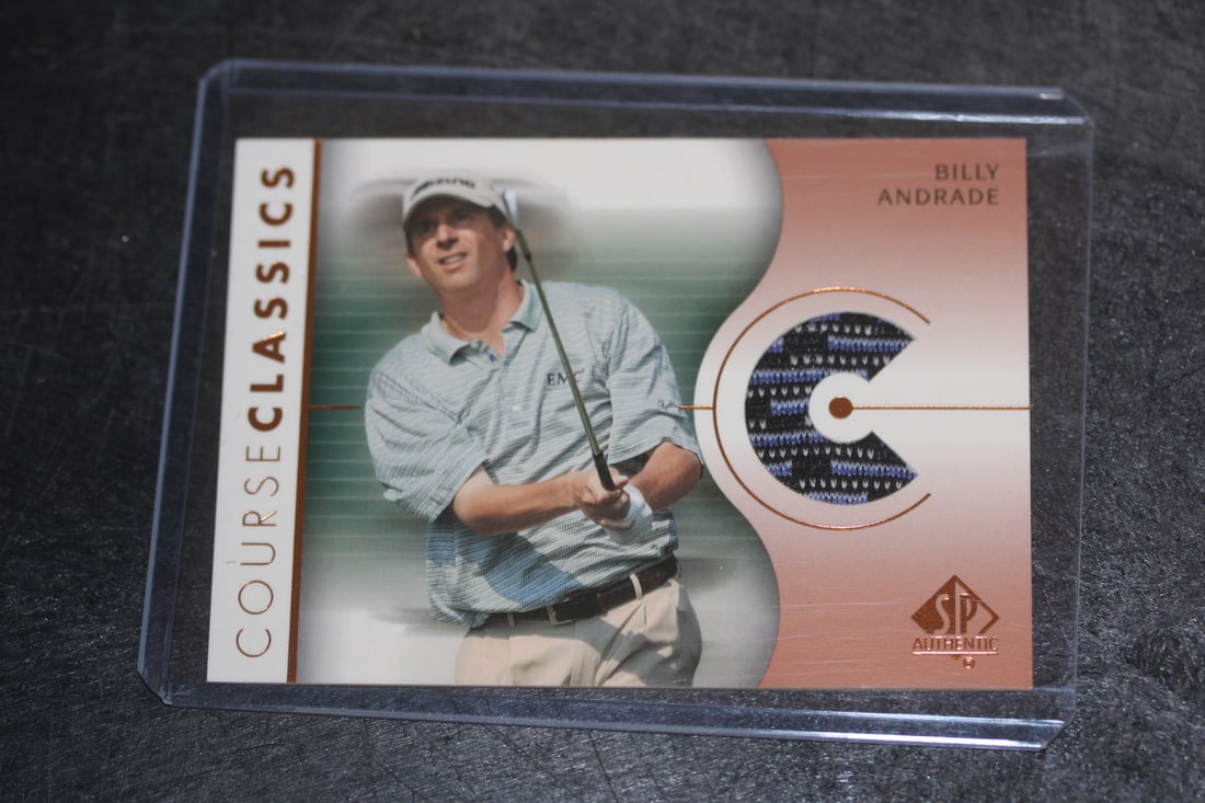 Billy Andersen Jersey Card (1 of 2)