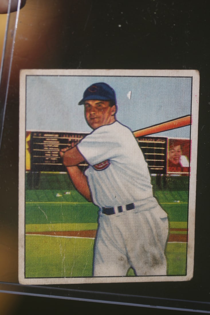 1950 Bowman Ron Northey Baseball Card: as shown