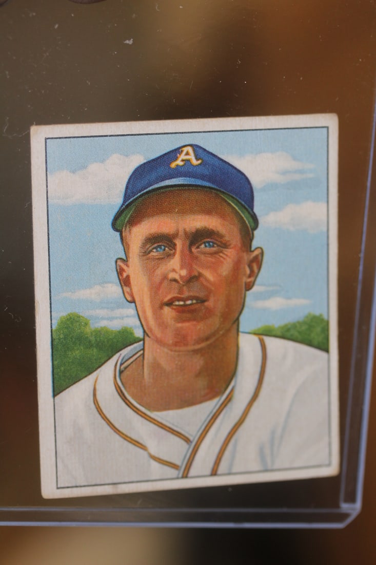 1950 Bowman Joe Tipton Baseball Card: as shown