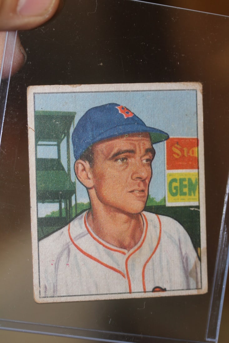 1950 Bowman Al Papai Baseball Card (1 of 2)