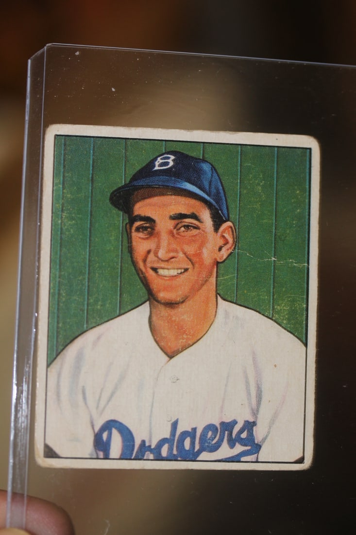 1950 Bowman Ralph Branca Baseball Card (1 of 2)