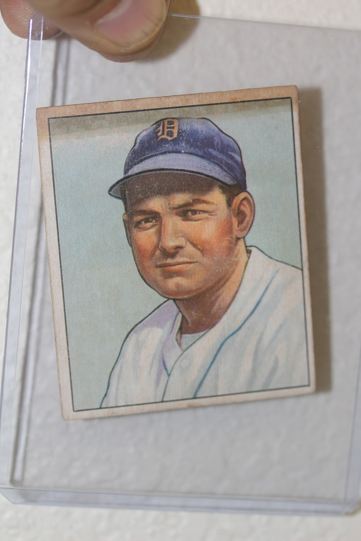 1950 Bowman George Kell Baseball Card: as shown