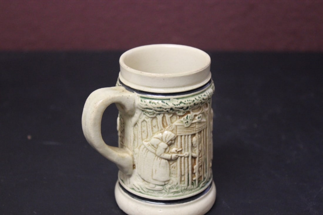 Miniature German Stein: 3 1/2 inches tall