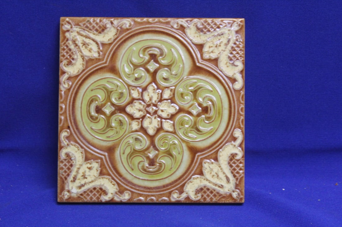 Vintage La Campanella Tile: Italian -6 inches square