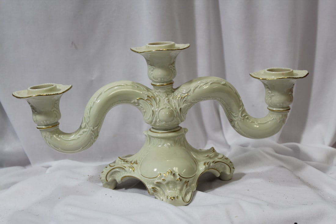 A Rosenthal Candelabra: 12 5/8" across
