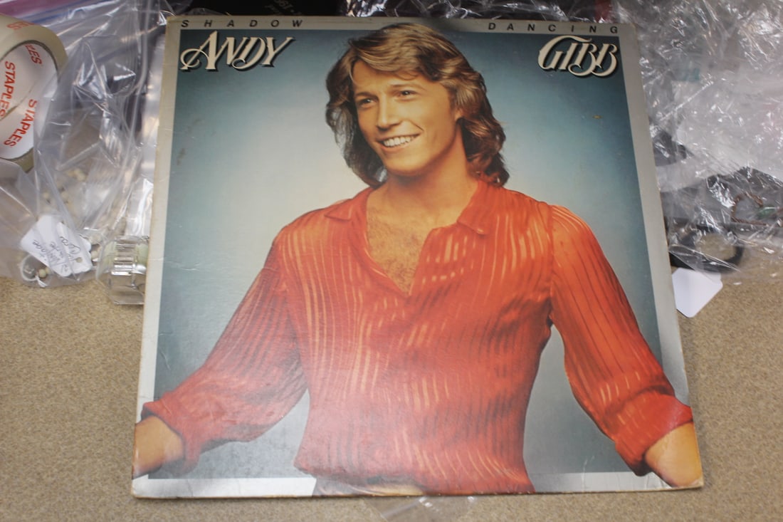 Andy Gibb Shadow Dancing LP: as shown