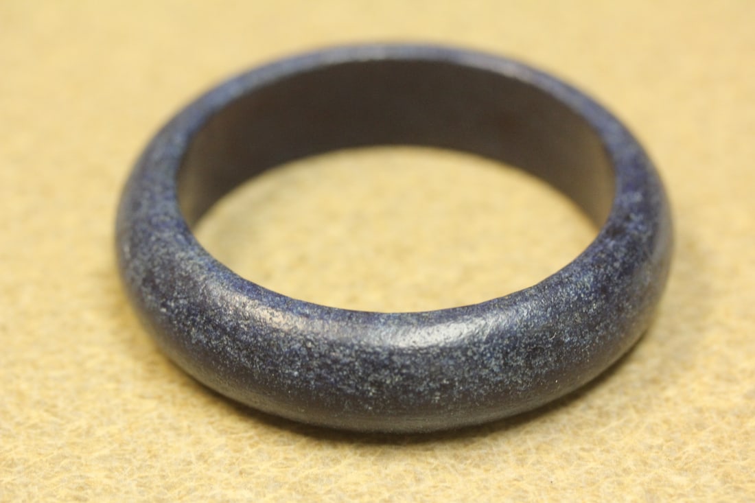 Lapis Lazuli Bangle Bracelet (1 of 6)