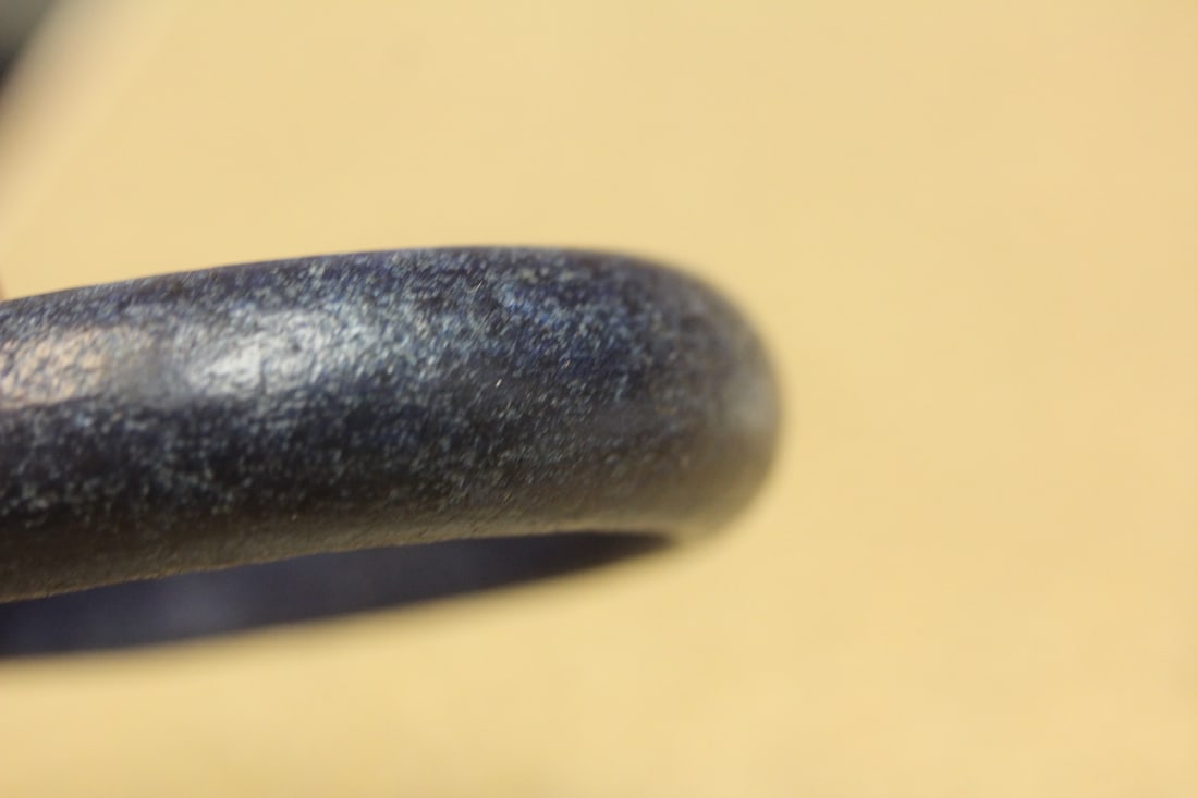 Lapis Lazuli Bangle Bracelet - 2