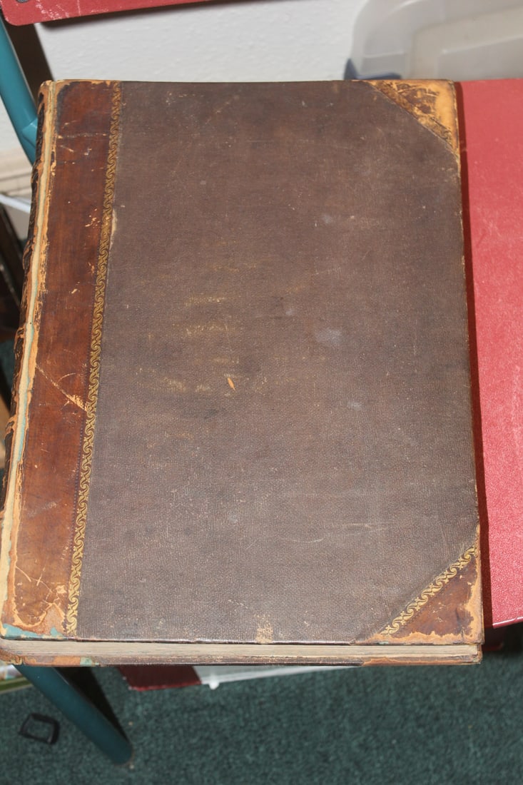 Large Leatherbound Book - 8