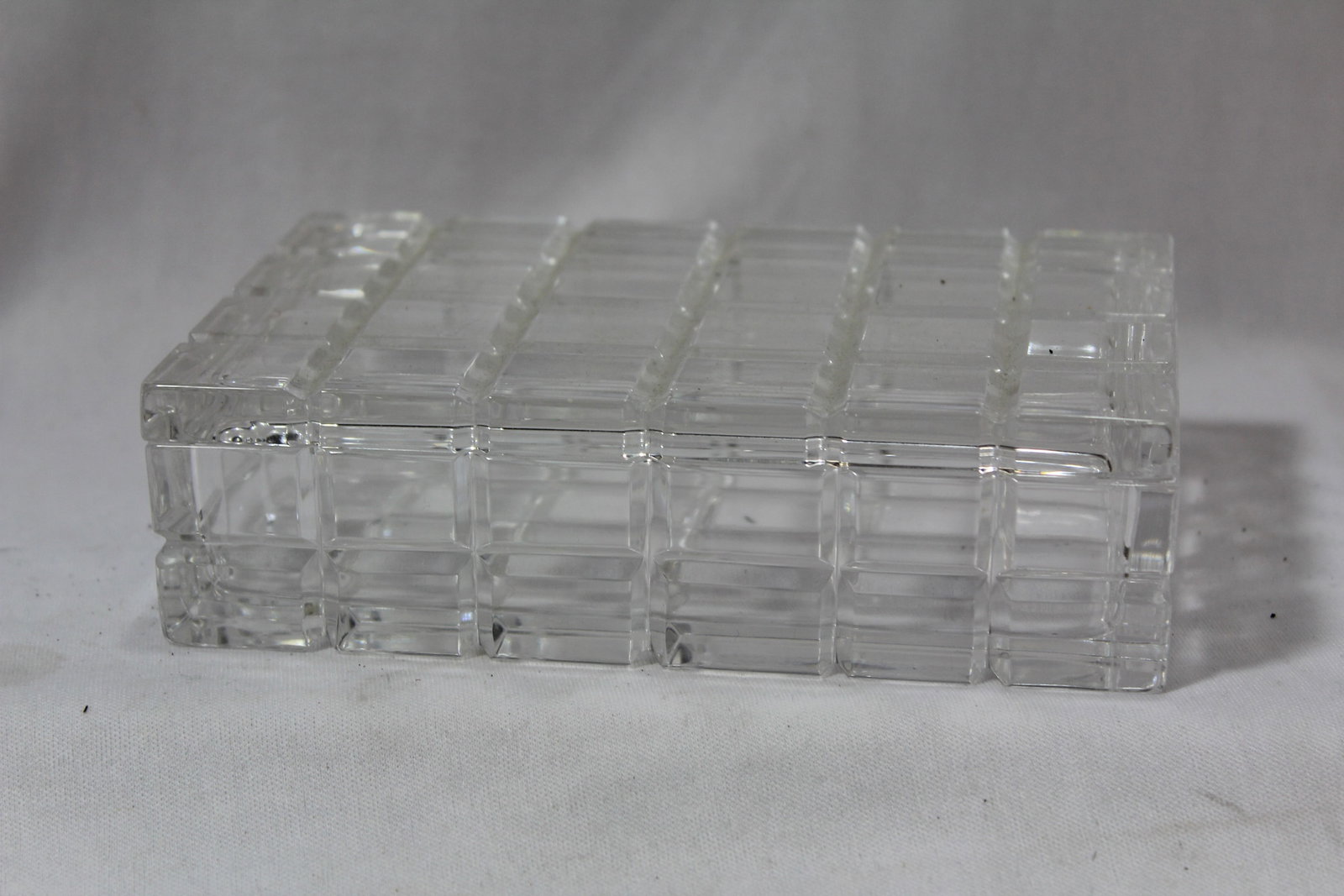 A Glass Box: 6 1/8" x 4"