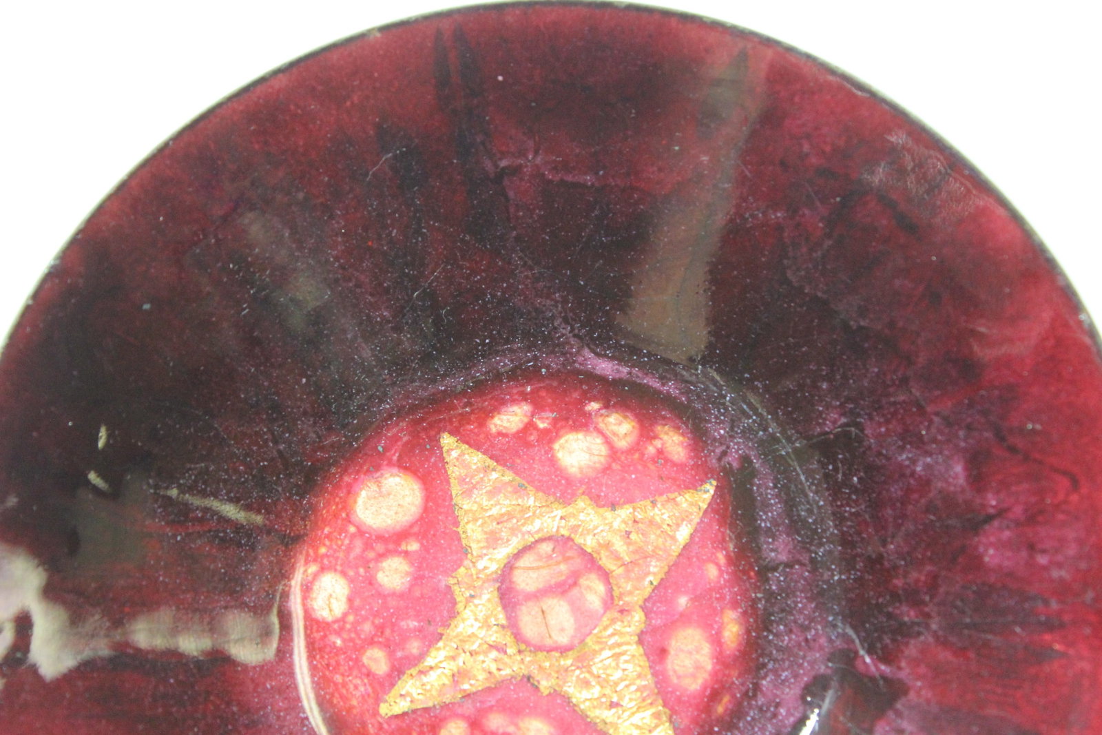 A Signed Enamel Plate - 4