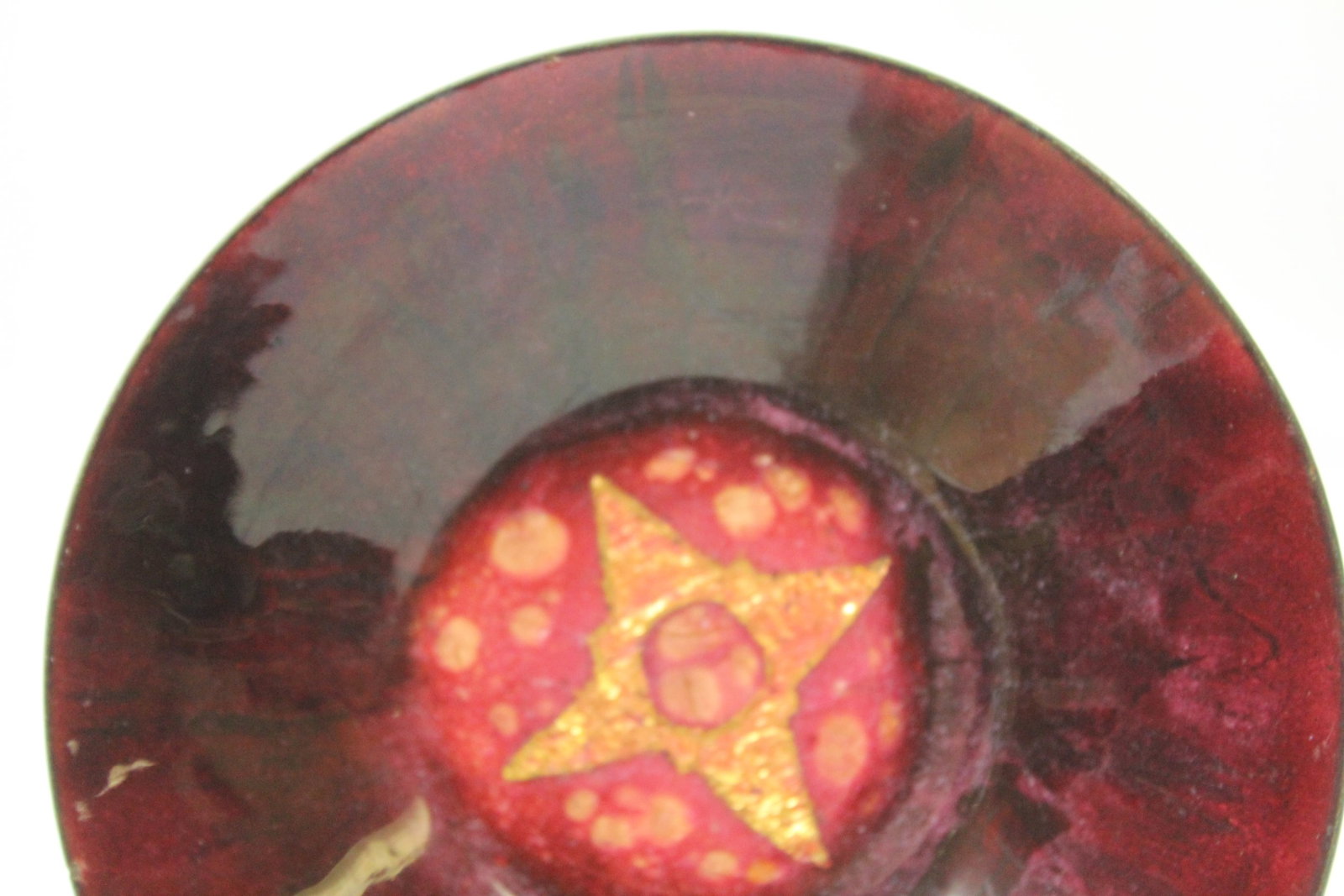 A Signed Enamel Plate - 5