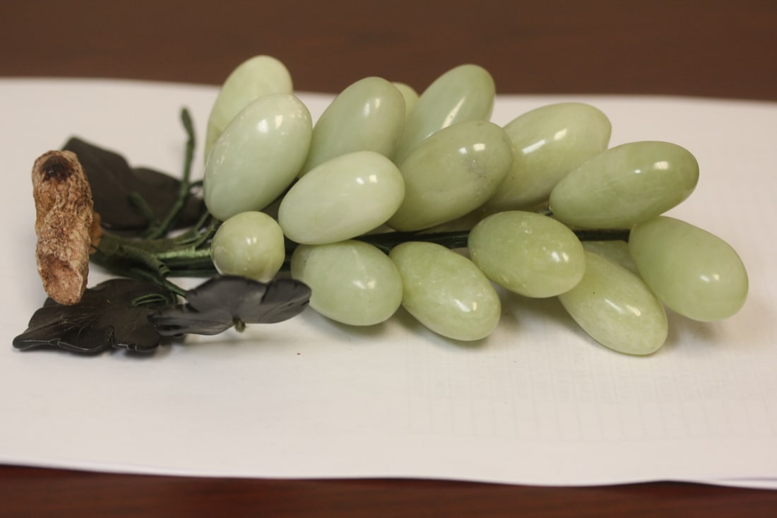 A Jade Grape: 7" across