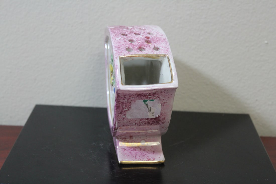 A Ceramic Flower Frog/Vase - 4