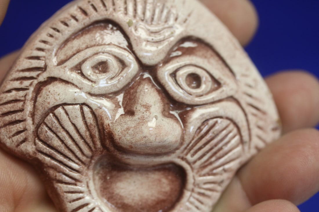 A Ceramic Face - 3