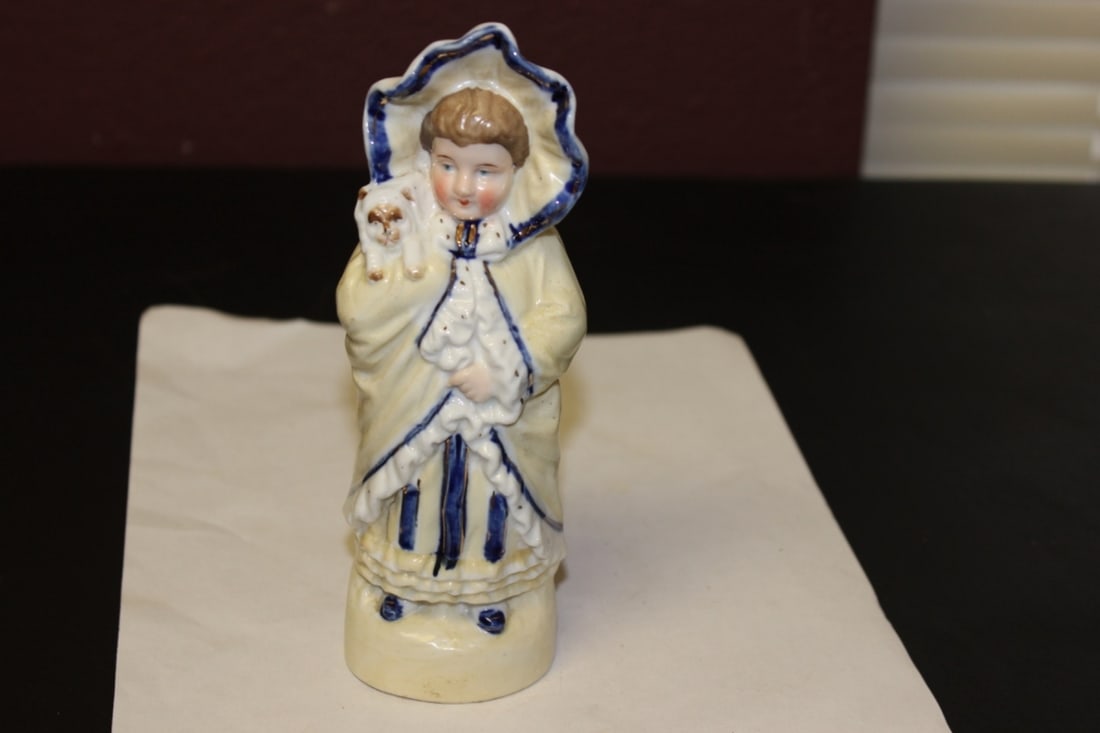 A German Figurine - Porcelain: Early 1900's - 7 1/4 inches tall
