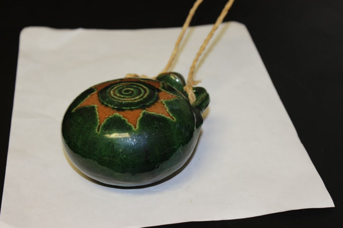 A Vintage Ceramic Ornament (?): 5 inches in length