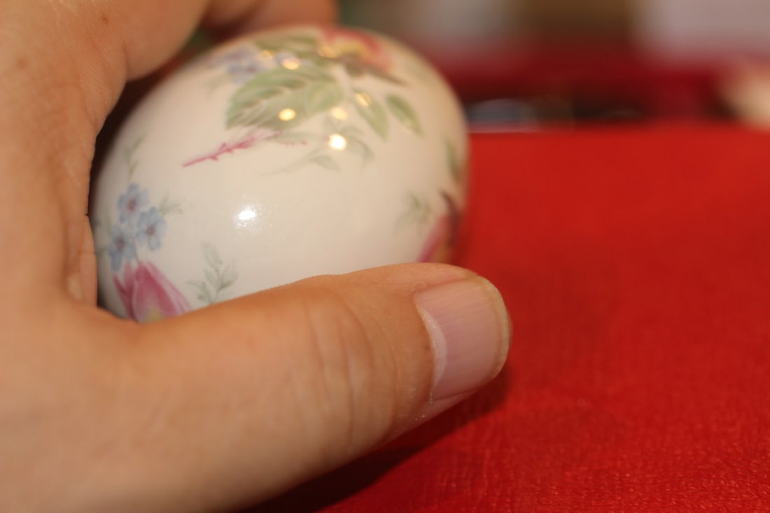 The Egg Lady Ceramic Egg - 3