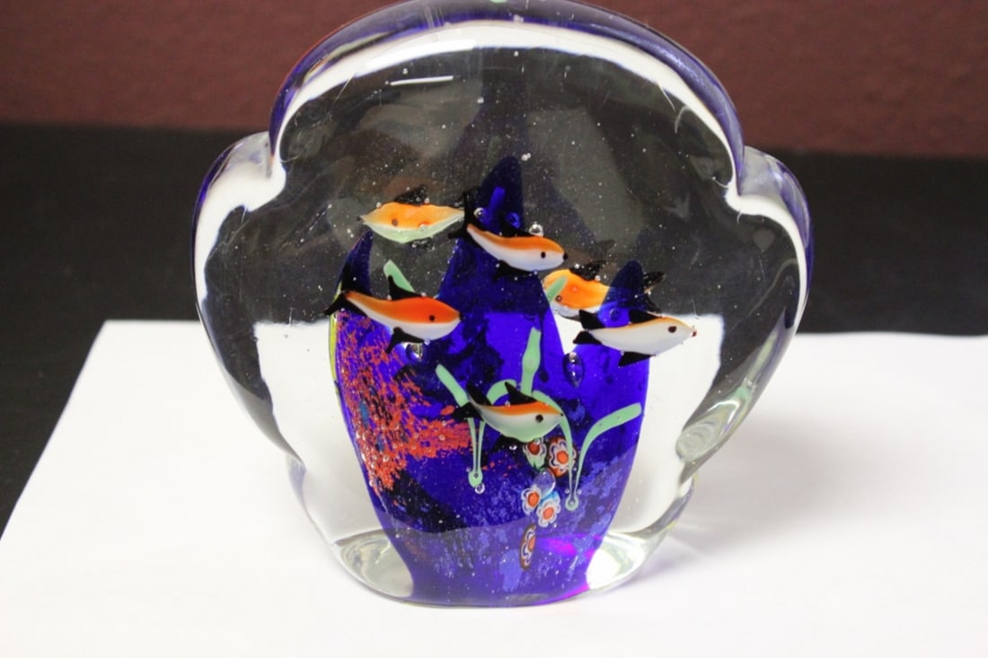Large Murano (?) Paperweight - 3
