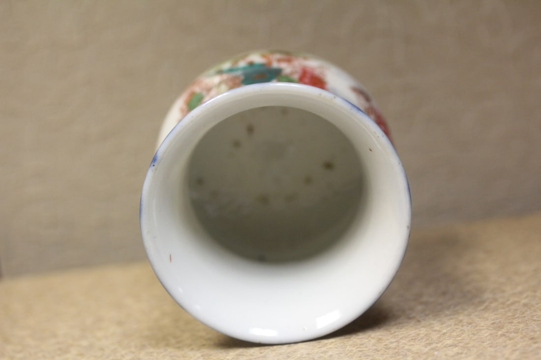 Ceramic Kutani Tooth Pick Holder - 6