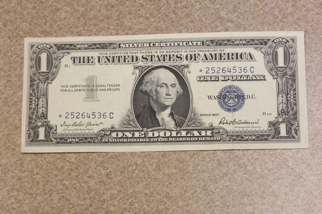 1957 $1.00 Note: still crisp