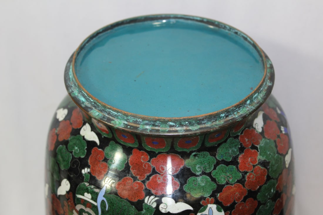 A Large Cloisonne Vase - 5