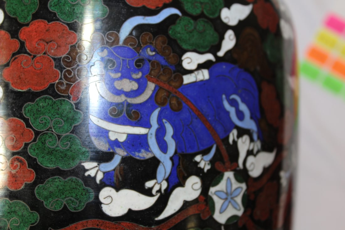 A Large Cloisonne Vase - 6