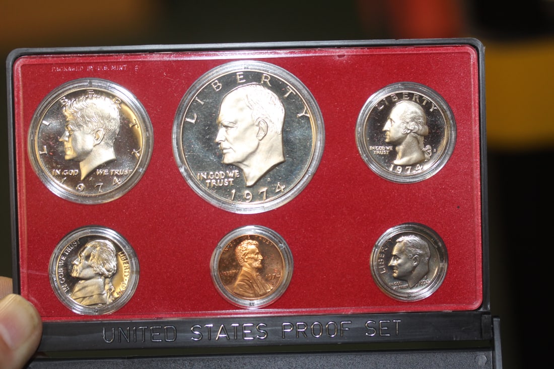 1974 US Proof Set: as shown