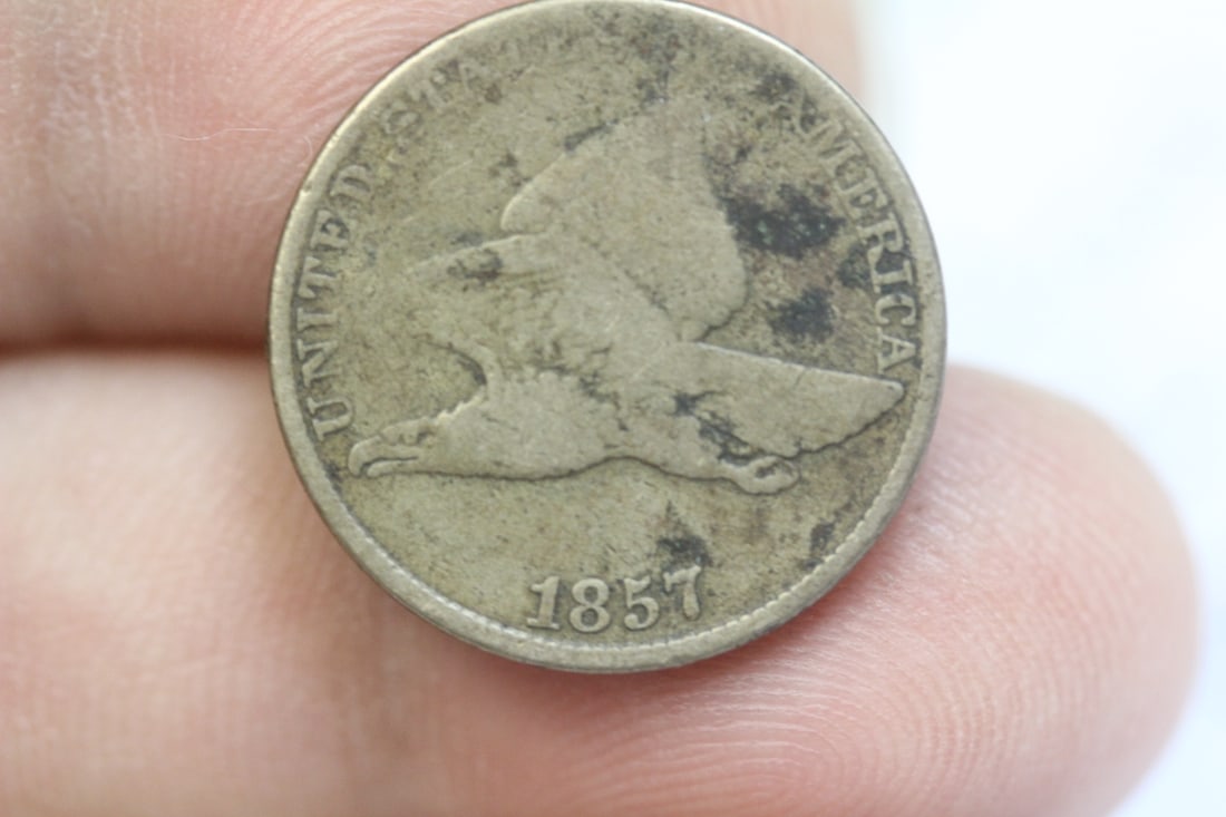 1857 Flying Eagle Cent (1 of 2)