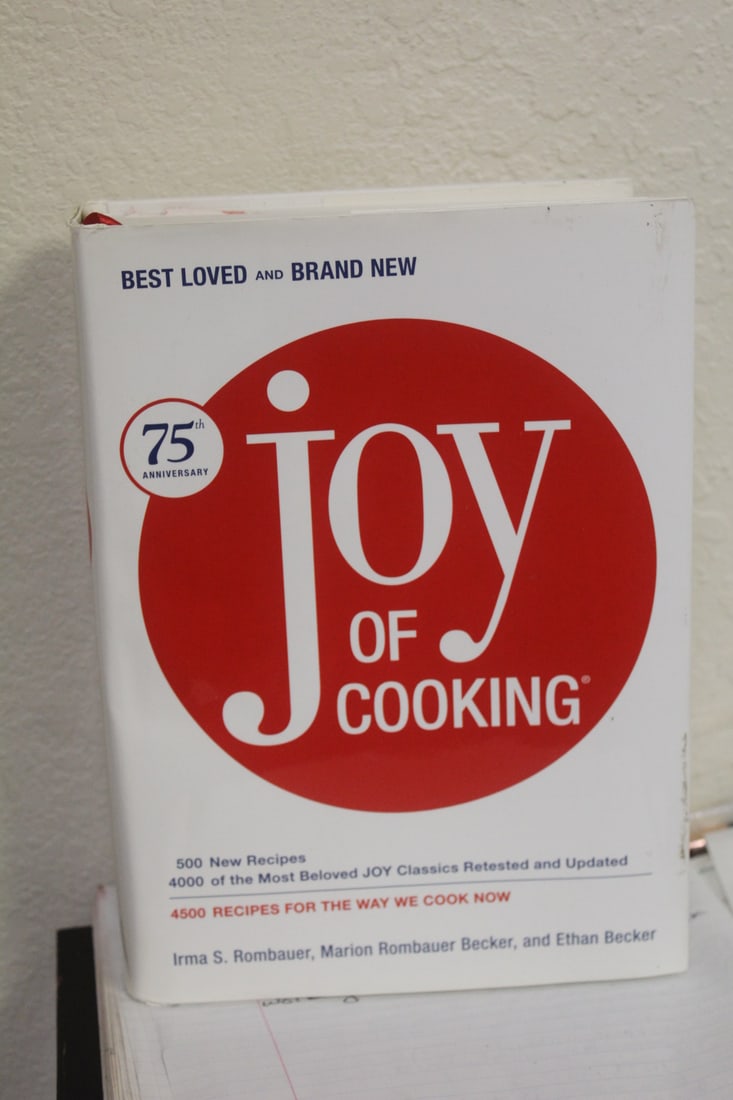 Hardcover Book: Joy of Cooking: as shown