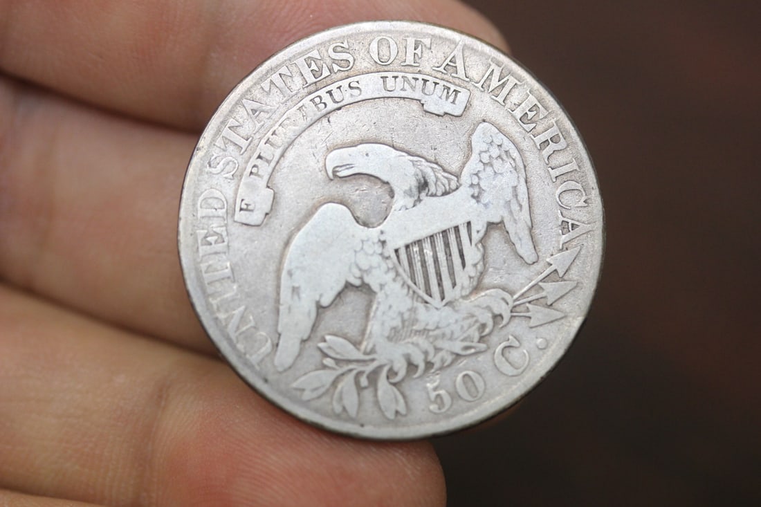 An 1828 Half Dollar - 2