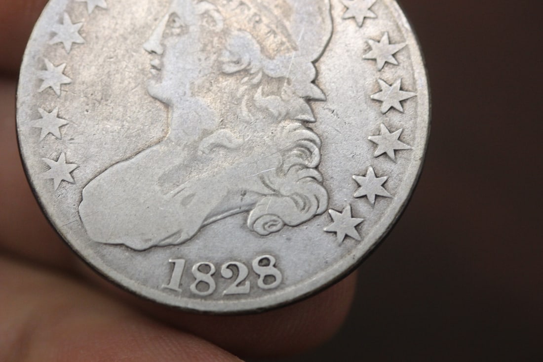 An 1828 Half Dollar - 4