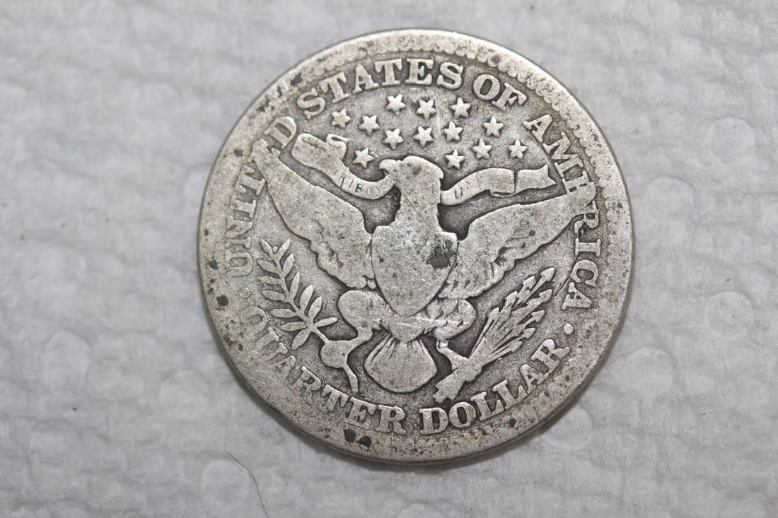Barber Silver Quarter - 2