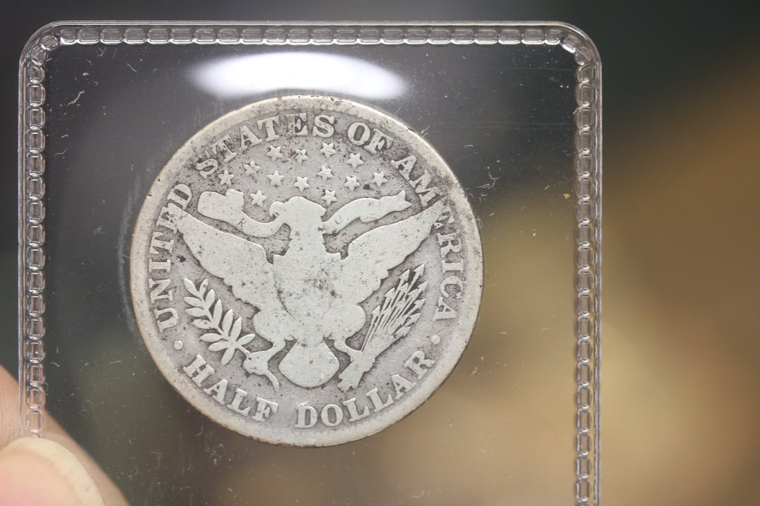 1900 Barber Silver Half Dollar - 2