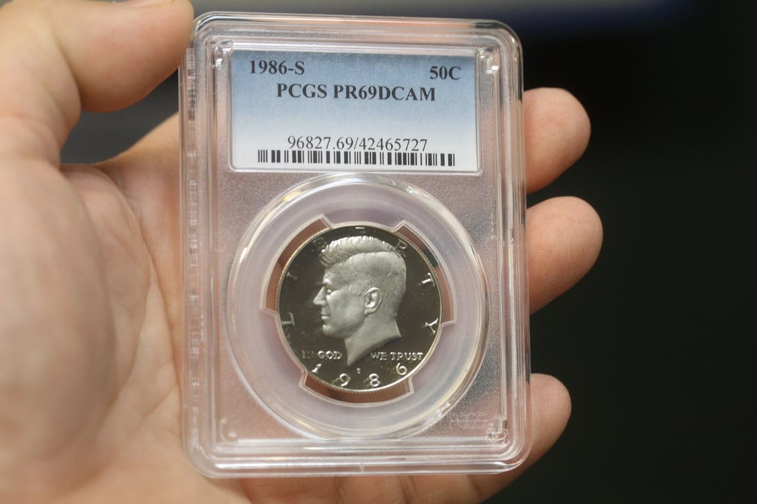 PCGS Graded Kennedy Half Dollar: PR69 - DCAM - clad
