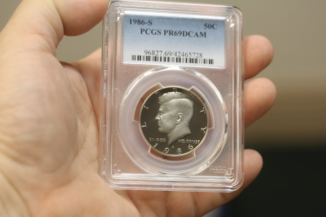 PCGS Graded Kennedy Half Dollar: PR69 - DCAM - clad